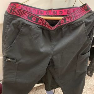 Med Couture scrub bottoms.